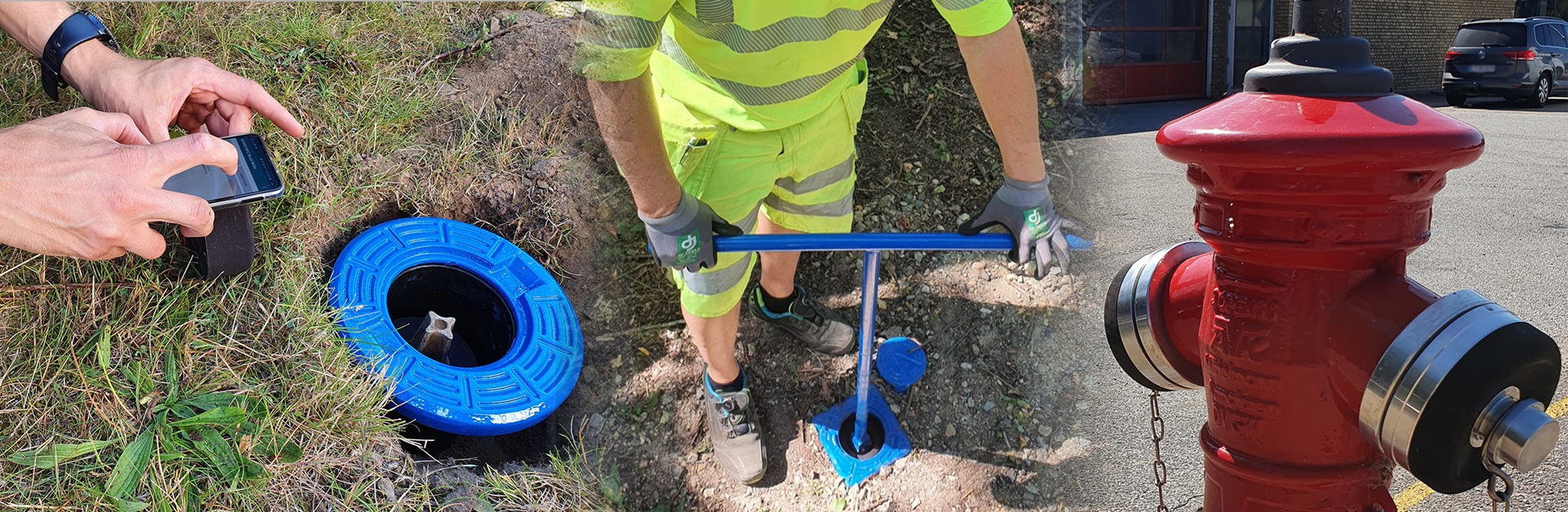 AVK Smart Water Installation VIDI Positioner & Cap