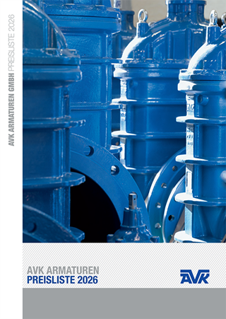 Titelbild AVK Armasturen Preisliste 2026 Vorschaubild